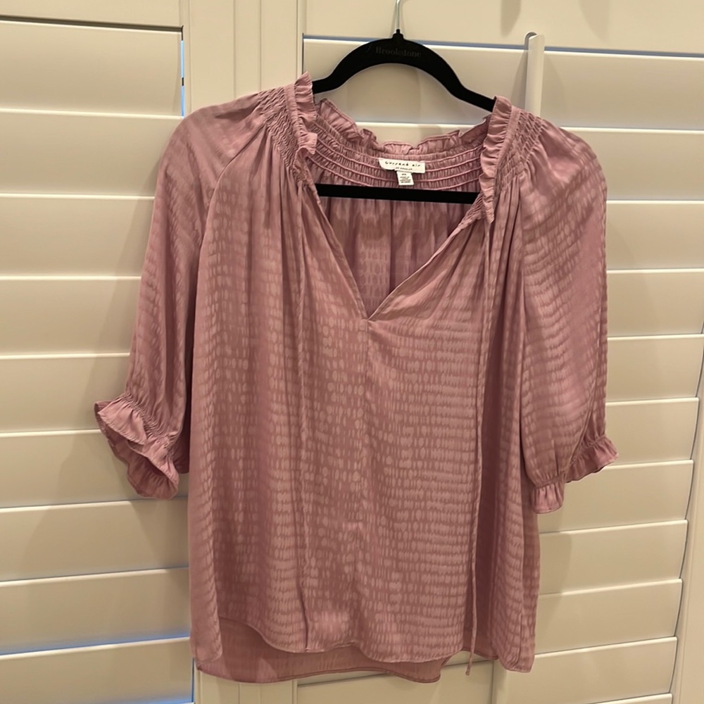 Current Air lavender top XS